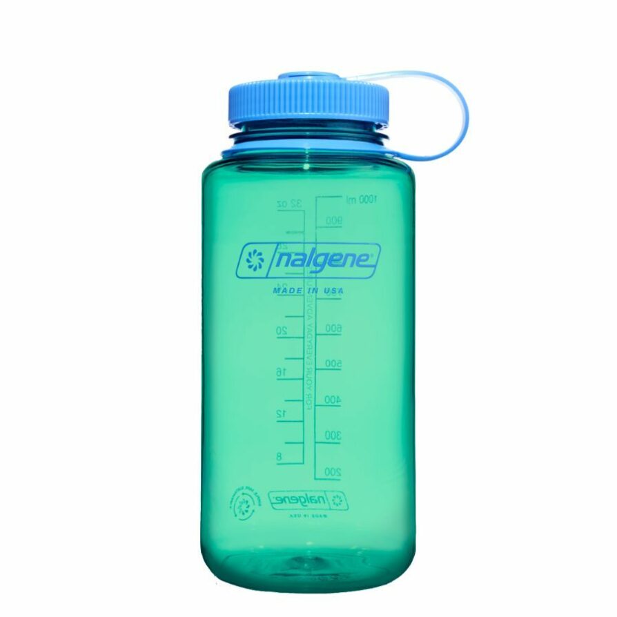 BOTELLA REUTILIZABLE NALGENE 1L BOCA ANCHA ESMERALDA