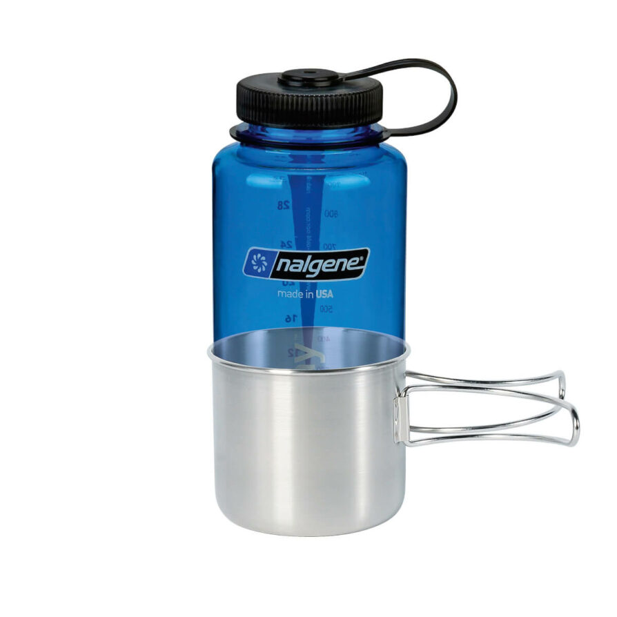 TAZA DE ACERO INOX TATONKA CON ASA PLEGABLE 500ML - Imagen 2