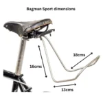 SOPORTE  DE SILLÍN BAGMAN SPORT DE CARRADICE
