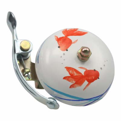 TIMBRE CRANE BELL KOI PINTADO A MANO